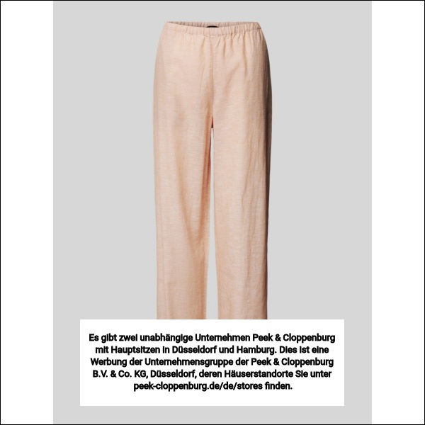 Armani Exchange Damen Weite Hosen Orange Gr. 36 
