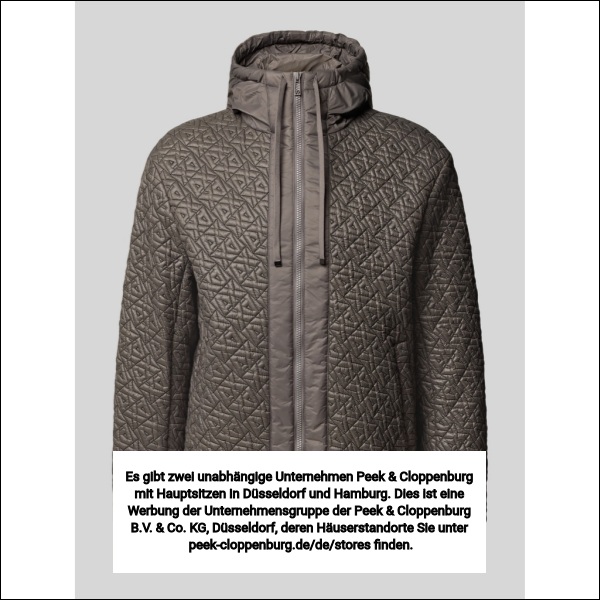 Armani Exchange Dunkelgrau Blouson Mit Zweiwege-Reißverschluss Und Stehkragen