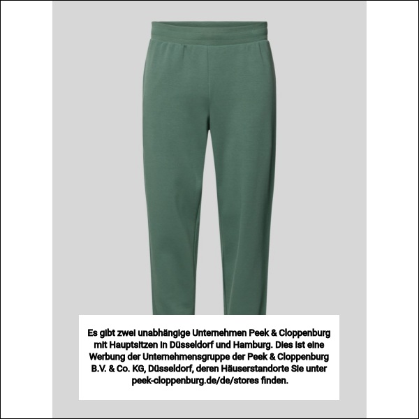 Ea7 Emporio Armani Herren Gruen Sweatpants Aus Baumwoll-Mix