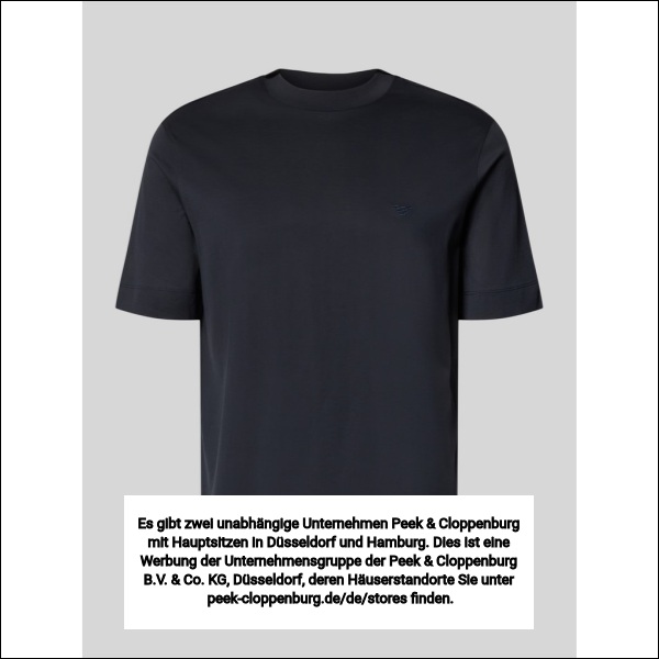 Emporio Armani Herren Armani T-Shirts Blau Gr. Übergröße XXL 