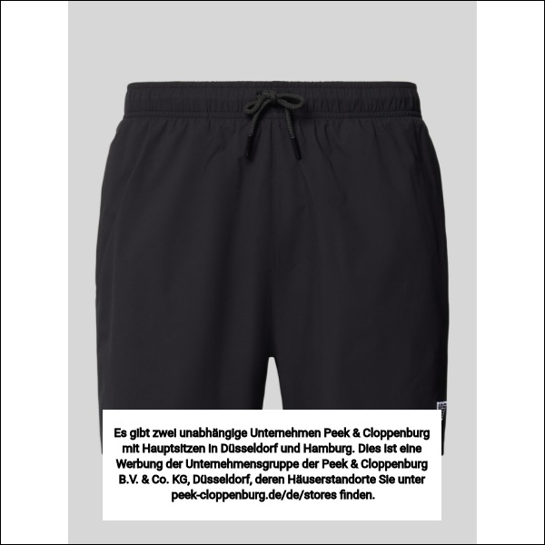Emporio Armani Herren Schwarz Badehosen, Gr. Groß