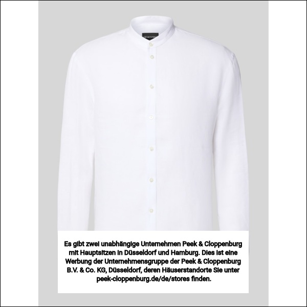 Emporio Armani Herren Freizeithemden Beige Gr. Groß